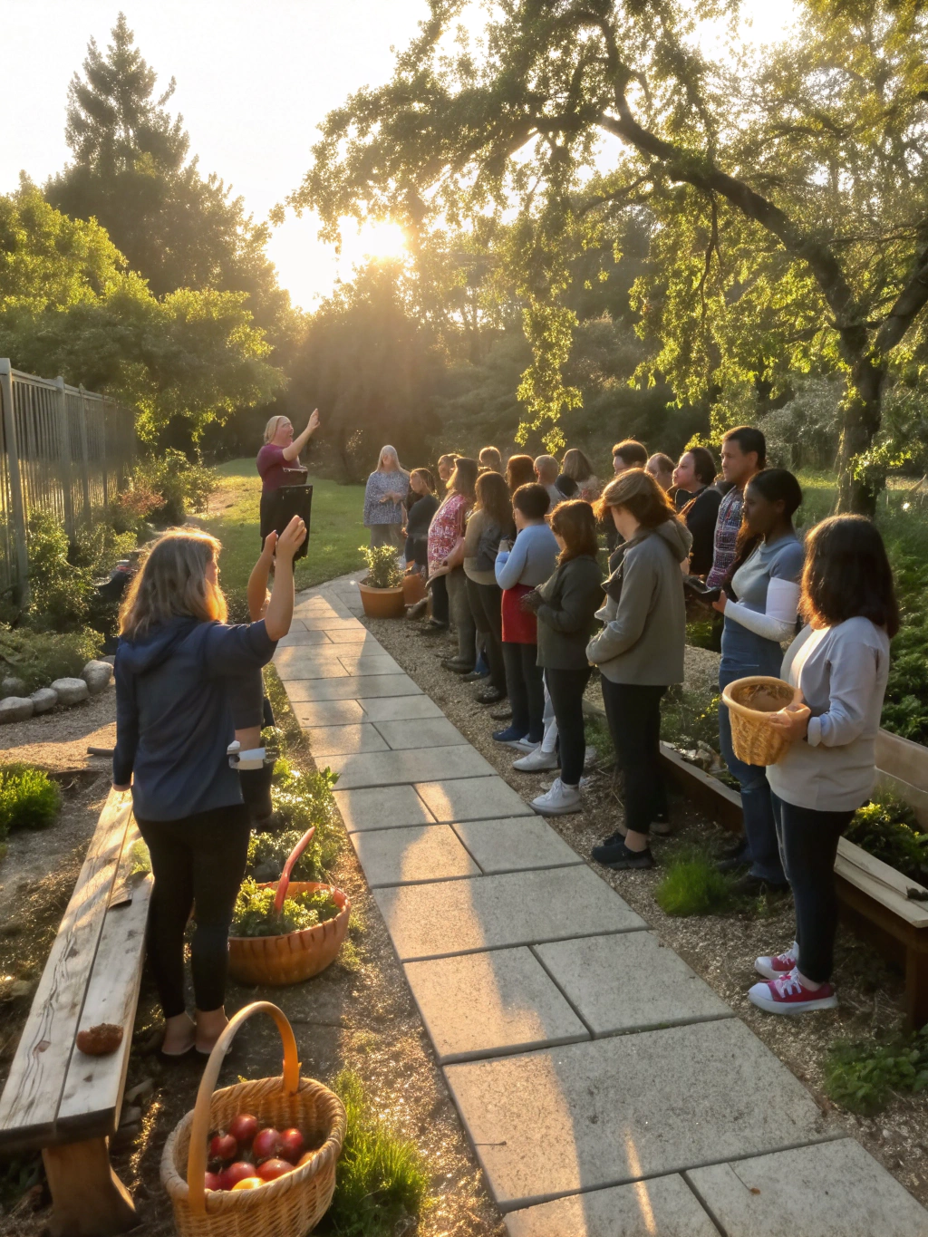 Groupe de personnes chantant en chœur avec passion